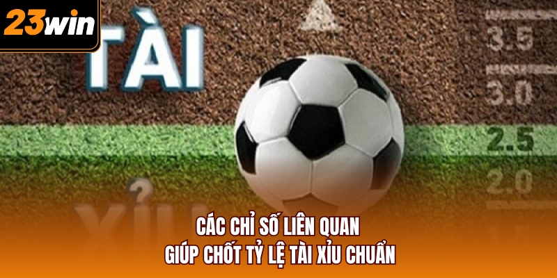 Các chỉ số liên quan giúp chốt tỷ lệ tài xỉu chuẩn